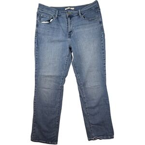 Levi's‎ 505 Straight Leg Jeans Women's Size 12 Medium Wash Denim